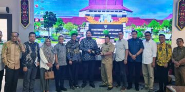 Dewan Jambi Pinto Pimpin Studi Banding Banmus ke Kalimantan Tengah