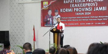 Ketua DPRD Jambi Hadiri Rakerprov Kormi Jambi, Bahas Program Kerja 2024 dan 2025