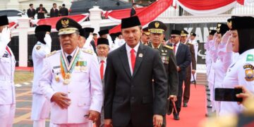 Ketua DPRD Jambi Bacakan Teks Proklamasi di Upacara HUT ke 79 RI