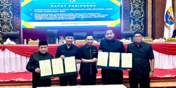 KUPA PPAS 2024 disepakati DPRD Provinsi Jambi bersama dengan Gubernur Jambi