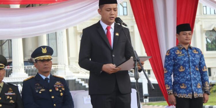 Ketua DPRD Jambi Baca Ikrar Hari Kesaktian Pancasila di Upacara 1 Oktober
