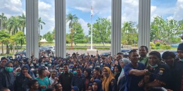 Ketua DPRD Hafiz Fattah Terima Audiensi Nakes RSUD Raden Mattaher