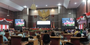 Pjs. Bupati Tanjab Barat Hadiri HUT ke-25 Kabupaten Tebo