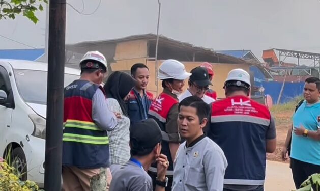 Wakil Ketua DPRD Jambi dan Hutama Karya Tinjau Dampak Pengerjaan Jalan Tol di Muaro Jambi