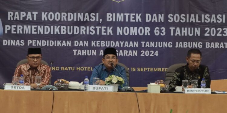 Bupati Anwar Sadat: Tingkatkan Pengelolaan Dana BOSP untuk Kualitas Pendidikan Tanjab Barat