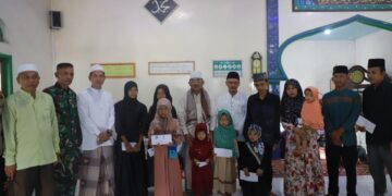 Bupati Anwar Sadat Hadiri Maulid Nabi dan Berikan Bantuan untuk Masjid serta Anak Yatim di Pengabuan