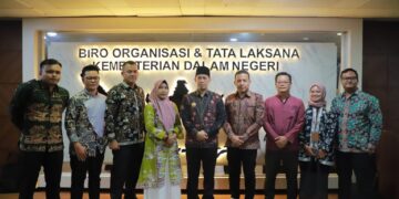 Pjs Bupati koordinasi dan konsultasi ke Biro Organisasi dan Tata Laksana Kemendagri