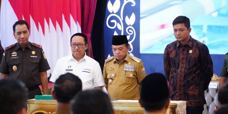 Ketua DPRD Jambi Hadiri Penyerahan Digital DIPA dan Buku TKD 2025