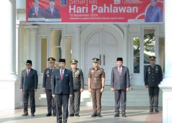 Pemkab Tanjab Barat Gelar Upacara Hari Pahlawan, Teguhkan Semangat Kepahlawanan dan Kesetiakawanan Sosial