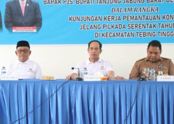 Pjs Bupati Tanjab Barat Ajak Tebing Tinggi Jaga Kondusivitas Jelang Pilkada 2024