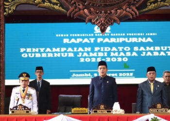 Lewat Paripurna, DPRD Provinsi Jambi Siap Kawal Visi-Misi Jambi Mantap Jilid Dua