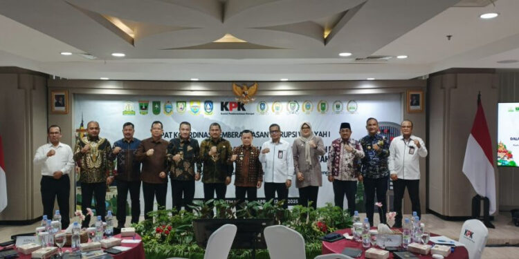 Pimpinan DPRD Jambi Hadiri Rapat Sinergi Pemberantasan Korupsi di Gedung KPK