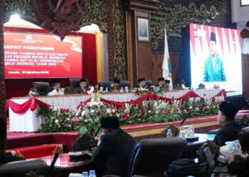 HUT ke-80 RI, DPRD Jambi dan Forkopimda Ikuti Pidato Kenegaraan Presiden