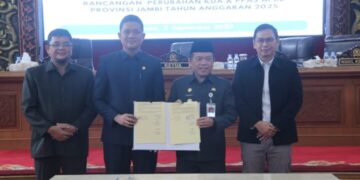 DPRD Jambi Sepakati Perubahan KUA-PPAS 2025, Fiskal Daerah Disesuaikan Demi Prioritas Rakyat