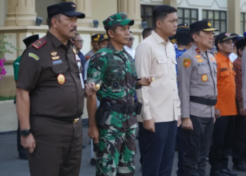 Ketua DPRD Jambi Hadiri Apel Operasi Ketupat 2026, 1.700 Personel Disiagakan Amankan Lebaran